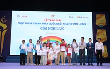Trao giải Cuộc thi vẽ tranh “Ngôi nhà mơ ước” 2026