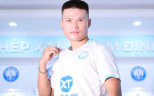 Tuấn Hải ra mắt trong màu áo Thép Xanh Nam Định