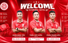 Á quân V-League công bố cùng lúc ba tân binh