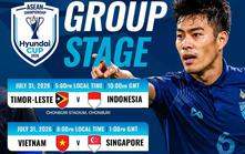 Lịch thi đấu ASEAN Cup 2026: Lượt trận thứ ba
