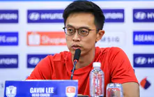 HLV Gavin Lee: 'Mục tiêu của Singapore là chiến thắng trước đội tuyển Việt Nam'