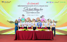 Giải Marathon Quốc tế VTV LPBank 2026 trở lại với cung đường di sản Vân Long