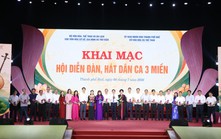 Khai mạc Hội diễn Đàn, hát dân ca 3 miền năm 2026