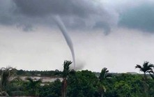 Xuất hiện vòi rồng tại Hưng Yên