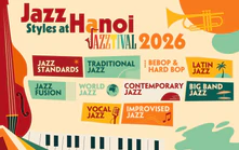 Hanoi Jazztival 2026: Đưa Jazz ra phố, vào bảo tàng và không gian di sản