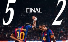 Yamal - Raphinha tỏa sáng, Barcelona tạo mưa bàn thắng và chiếm ngôi đầu La Liga
