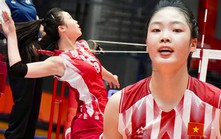 Sao mai 18 tuổi cao gần 1m9 ghi điểm nhiều nhất cho ĐT bóng chuyền Việt Nam trước ĐT Trung Quốc