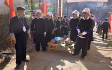 Sôi nổi Lễ mừng cơm mới của người Mông vùng cao Púng Luông