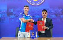 Rời Hà Nội FC, David Fisher gia nhập CLB Bắc Ninh