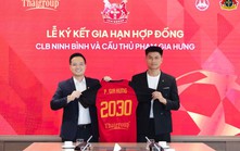 CLB Ninh Bình giữ chân tuyển thủ Gia Hưng đến năm 2030