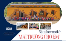 Năm học mới ở "Mái trường cho em"