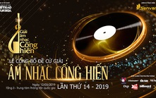 Đồ họa: Danh sách đề cử Giải Âm nhạc Cống hiến lần 14 năm 2019