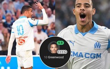 Greenwood lập poker đưa Marseille lên đỉnh Ligue 1, fan MU lại được dịp tiếc hùi hụi