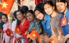 Đà Nẵng rực rỡ cờ hoa đón chào đoàn tàu chở các chiến sỹ diễu binh trở về