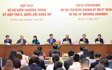 Xem xét sửa đổi, bổ sung một số điều của Hiến pháp, việc sáp nhập tỉnh tại Kỳ họp thứ 9