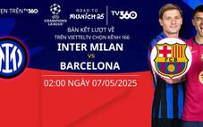 Lịch thi đấu bóng đá hôm nay 6/5: Trực tiếp Inter Milan đấu với Barcelona lúc mấy giờ?