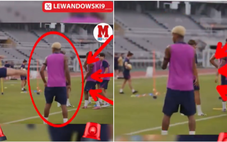 Lewandowski và Yamal 'đấu võ' trong buổi tập của Barcelona tại Hàn Quốc