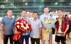 U23 Việt Nam được chào đón nồng nhiệt ở TP.HCM