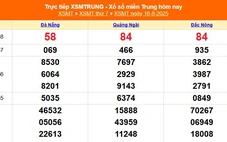 XSMT 16/8 - Kết quả xổ số miền Trung hôm nay 16/8/2025 - Kết quả XSMT thứ Bẩy ngày 16 tháng 8