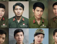 Phục dựng hàng trăm chân dung 'Lính binh nhì thời chiến'