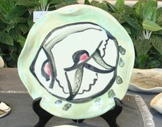 Hơi thở thảo nguyên trong triển lãm gốm của Nguyễn Hồng Tân