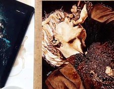 Kpop: Ngắm chân dung các 'chàng thơ' BTS được fan vẽ bằng nước cà phê