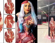 Hóa ra, Lady Gaga đã bắt hot trend Thời trang thịt từ cả gần 10 năm trước