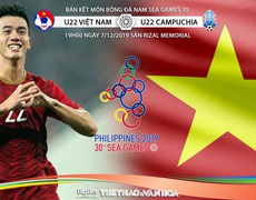 Nhận định, nhận định bóng đá bán kết SEA Games U22 Việt Nam vs U22 Campuchia 