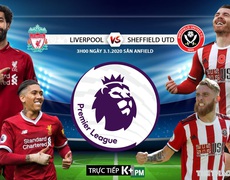 Nhận định bóng đá Liverpool vs Sheffield Utd (3h00 ngày 3/1). Vòng 21 Giải ngoại hạng Anh . Trực tiếp K+PM 