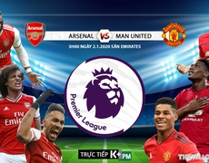 Nhận định bóng đá Arsenal vs MU (03h00 ngày 2/1). Vòng 21 giải Ngoại hạng Anh. Trực tiếp K+PM 