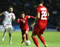 U23 Việt Nam 0-0 U23 UAE: Màn trình diễn đầu tiên của Quang Hải sau chấn thương ở SEA Games 30