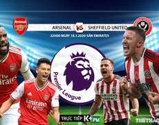Nhận định bóng đá Arsenal vs Sheffield United (22h00 ngày 18/1). Vòng 22 giải Ngoại hạng Anh