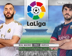 Nhận định bóng đá nhà cái Real Madrid vs Huesca. Vòng 8 La Liga. Trực tiếp BĐTV
