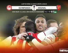 Nhận định bóng đá Olympiakos vs Arsenal (3h00 ngày 21/2). Trực tiếp K+PM