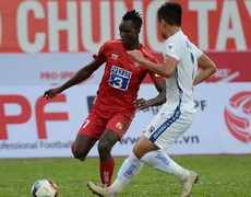 Highlight Hải Phòng 1-1 Quảng Nam: Thoát hiểm nhờ Mpande