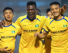 Bàn thắng và Highlights SLNA 1-0 Bình Dương, V League 2020 vòng 2