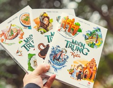 Những người trẻ "hình hóa" bản sắc Miền Trung qua bộ sách độc đáo