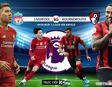 Nhận định bóng đá Liverpool vs Bournemouth (19h30 ngày 7/3). Vòng 29 giải Ngoại hạng Anh