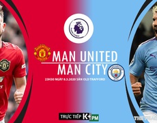 Nhận định bóng đá MU vs Man City (23h30 ngày 8/3). Vòng 29 giải Ngoại hạng Anh. Trực tiếp K+PM