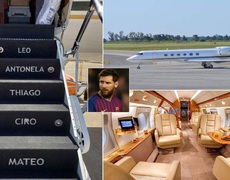 Messi sở hữu máy bay trị giá 12 triệu bảng