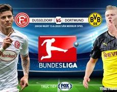 Nhận định bóng đá nhà cái Dusseldorf vs Dortmund. Trực tiếp bóng đá vòng 31 Bundesliga. FOX Sports 