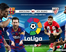 Nhận định bóng đá bóng đá Barcelona vs Athletic Bilbao. Trực tiếp bóng đá Tây Ban Nha