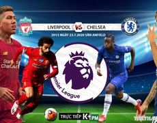 Nhận định bóng đá bóng đá. Liverpool đấu với Chelsea. Vòng 37 Ngoại hạng Anh. Trực tiếp K+PM 