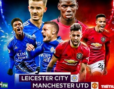 Nhận định bóng đá bóng đá Leicester City - Manchester UTD. Trực tiếp ngoại hạng Anh. K+PM 