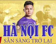 Hà Nội quyết tâm lấy lại vị thế khi V-League trở lại