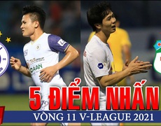 Điểm nhấn vòng 11 V-League: HAGL sắp vô địch giai đoạn 1, Hà Nội đá trụ hạng