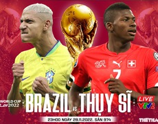 VIDEO: Chuyên gia nhận định Brazil vs Thụy Sĩ, 23h00 ngày 28/11, World Cup 2022