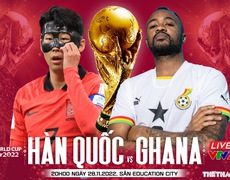 VIDEO: Chuyên gia nhận định Hàn Quốc vs Ghana, 20h00 ngày 28/11, World Cup 2022