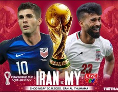 VIDEO: Chuyên gia nhận định Iran vs Mỹ, 02h00 ngày 30/11, World Cup 2022