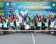 Khai mạc Giải Vô địch Quần vợt Xe lăn toàn quốc năm 2022